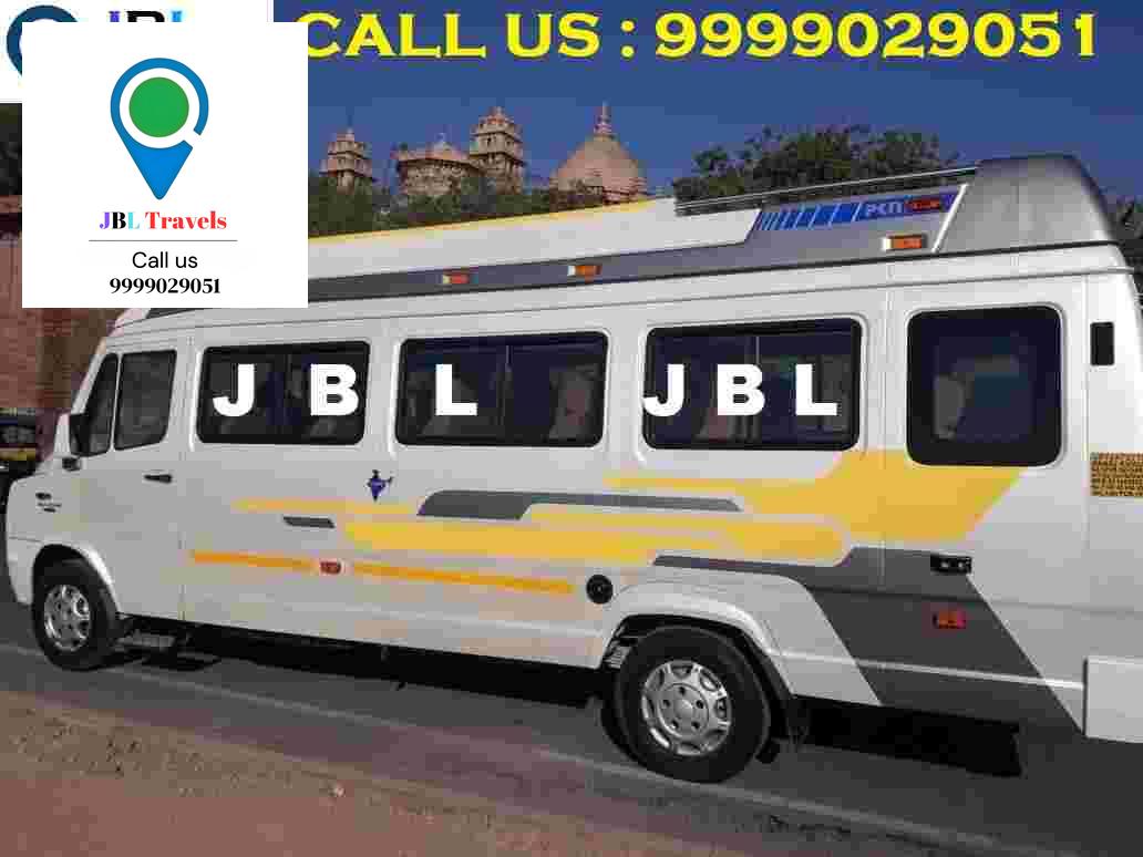 15 Seater Bus Hire in Ghaziabad